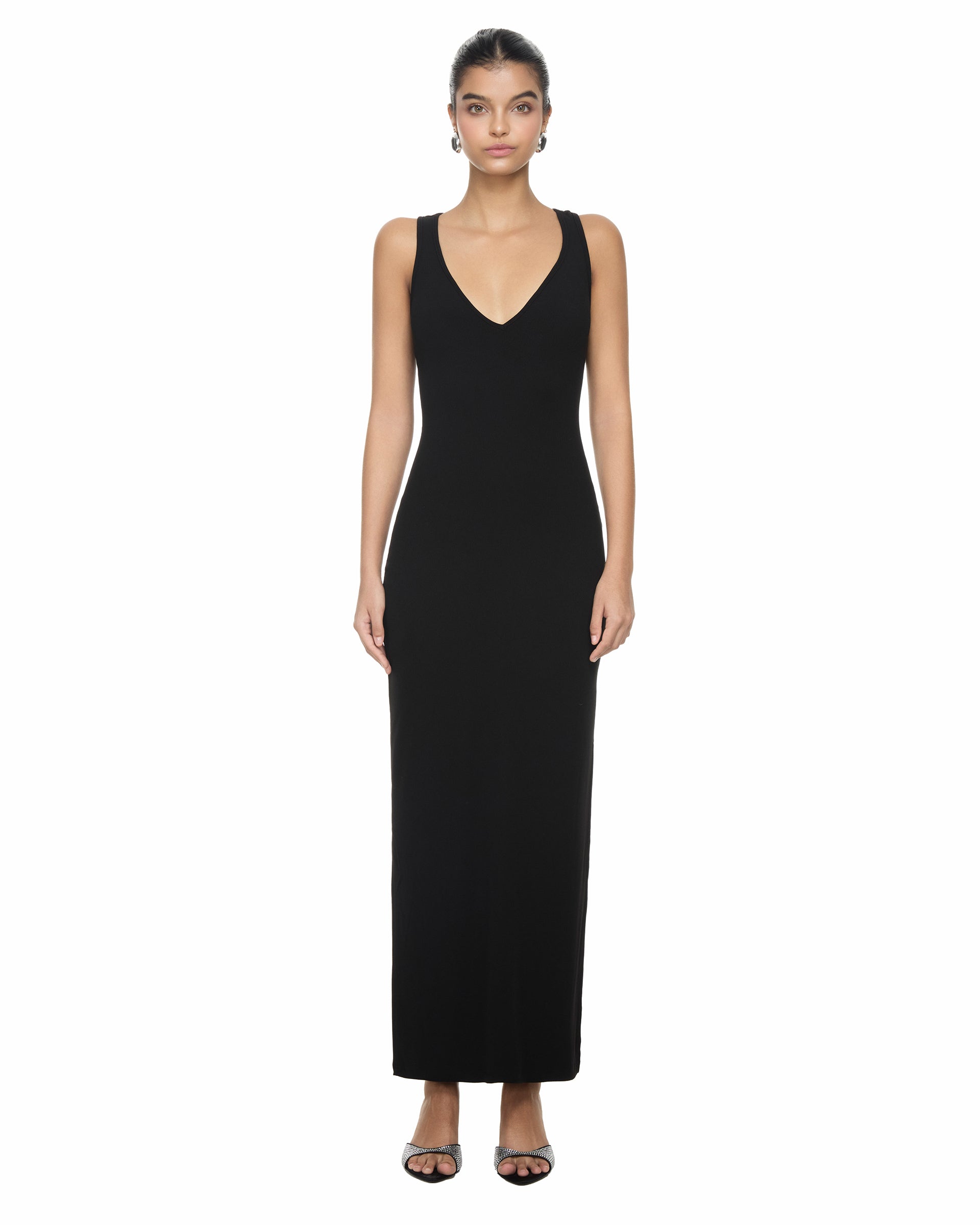 Lydia V Neck Maxi Dress