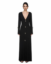 Ember Knit Maxi Dress - Noir