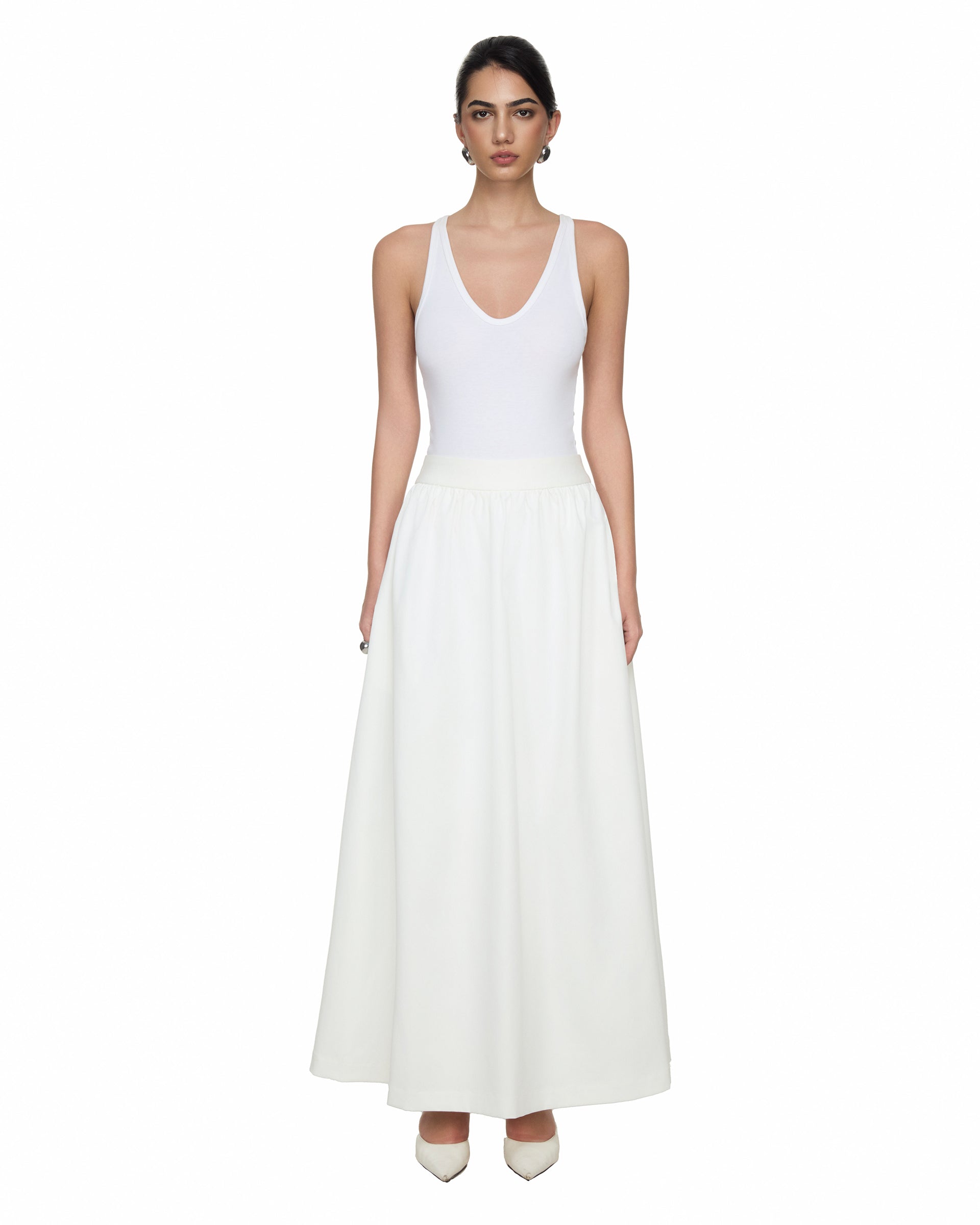 Mira High-Waisted Maxi Skirt