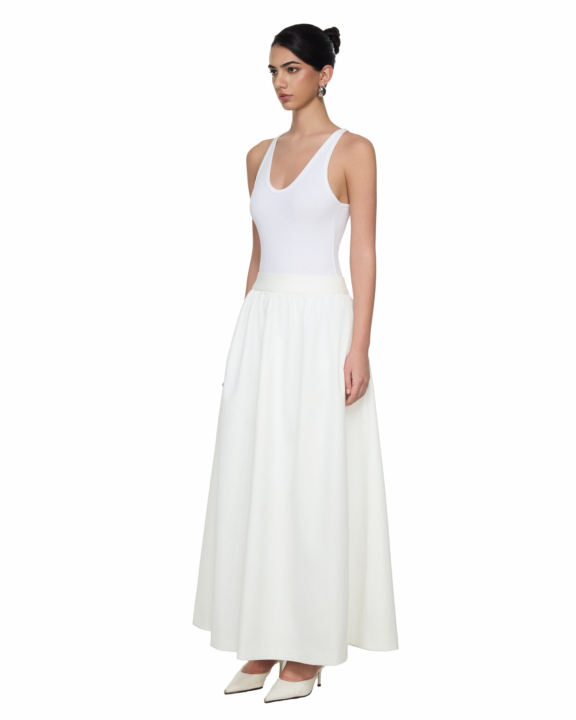 Mira High-Waisted Maxi Skirt