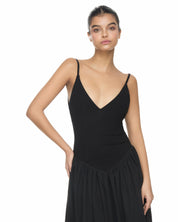 Astrid Gathered Midaxi Dress