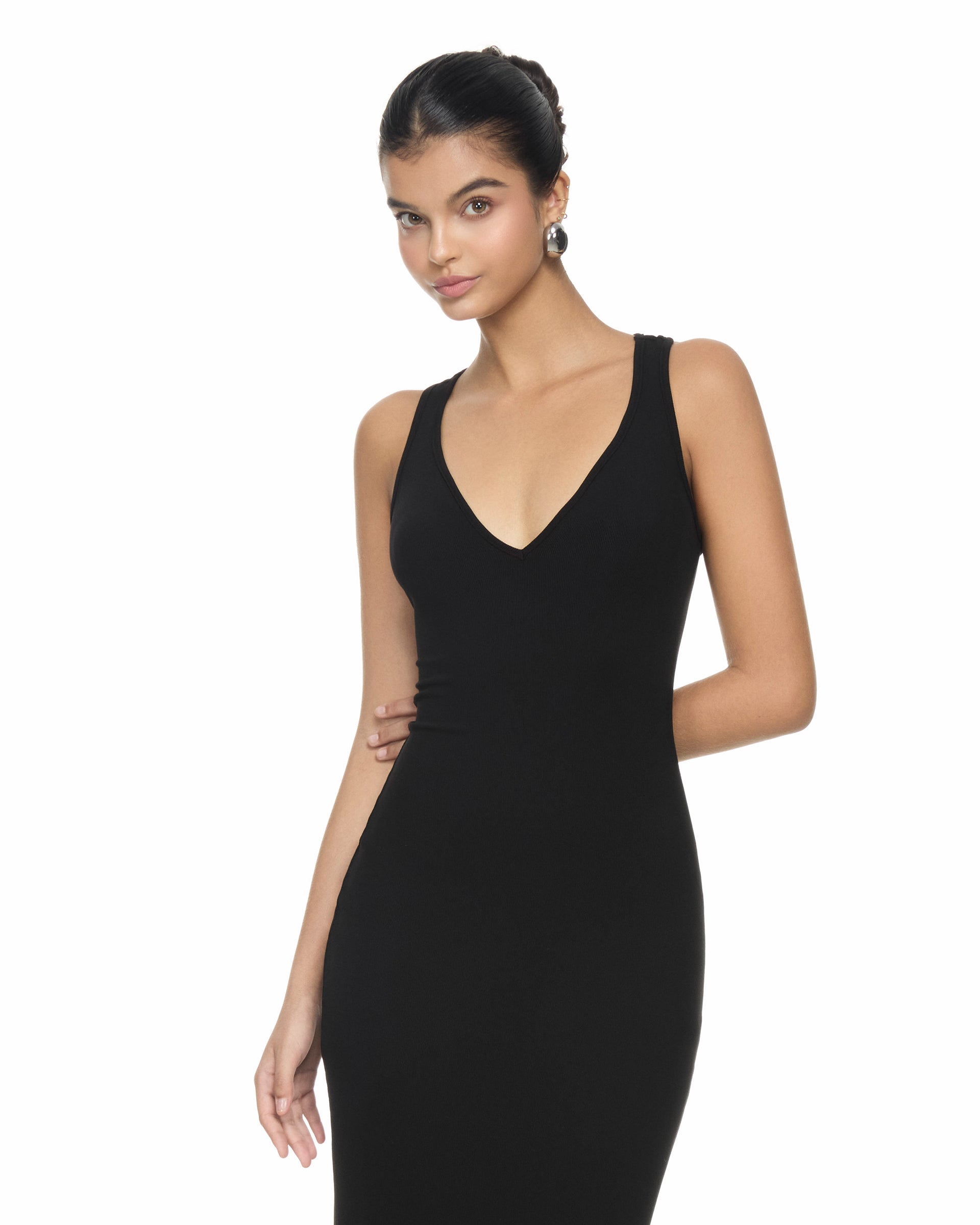Lydia V Neck Maxi Dress
